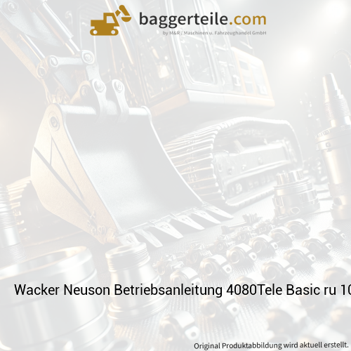 Wacker Neuson Betriebsanleitung 4080Tele Basic ru 1000408133