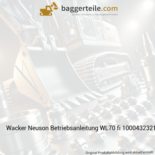 Wacker Neuson Betriebsanleitung WL70 fi 1000432321