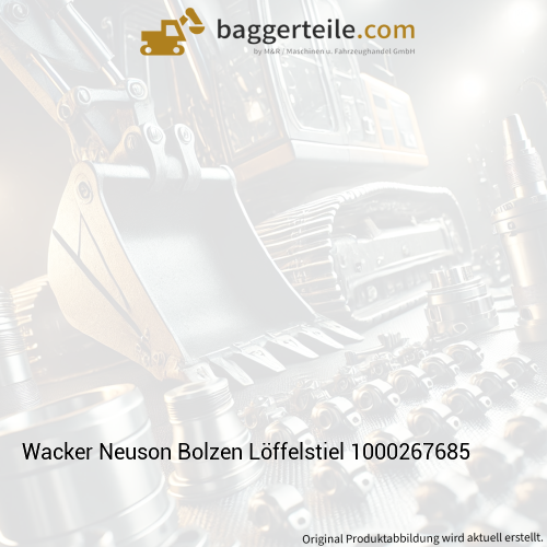Wacker Neuson Bolzen Löffelstiel 1000267685