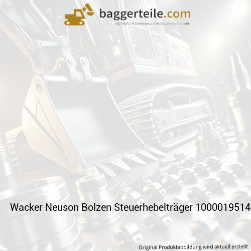 Wacker Neuson Bolzen Steuerhebelträger 1000019514