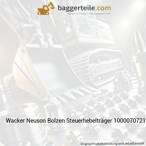 Wacker Neuson Bolzen Steuerhebelträger 1000070721