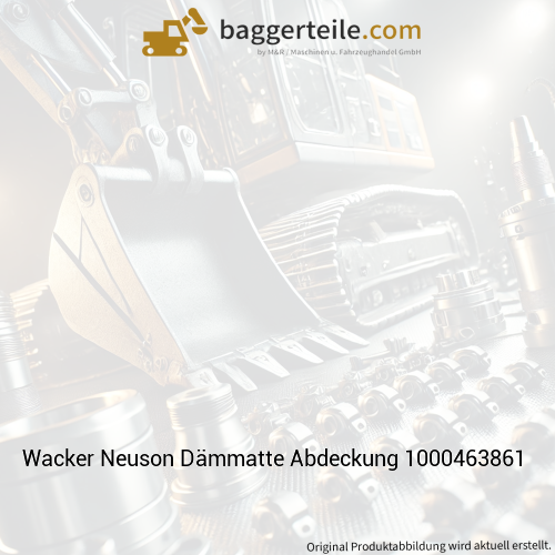 Wacker Neuson Dämmatte Abdeckung 1000463861