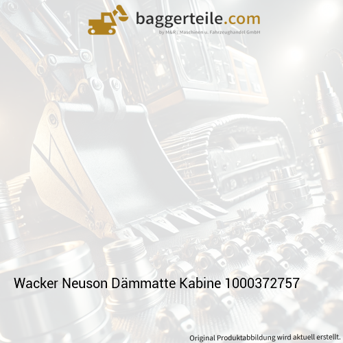 Wacker Neuson Dämmatte Kabine 1000372757