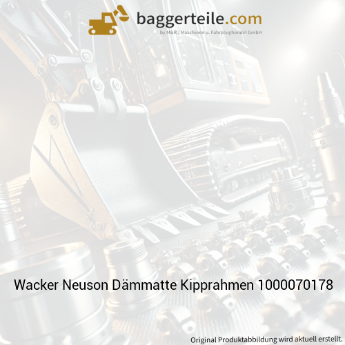 Wacker Neuson Dämmatte Kipprahmen 1000070178