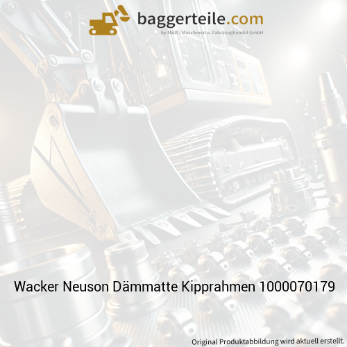 Wacker Neuson Dämmatte Kipprahmen 1000070179