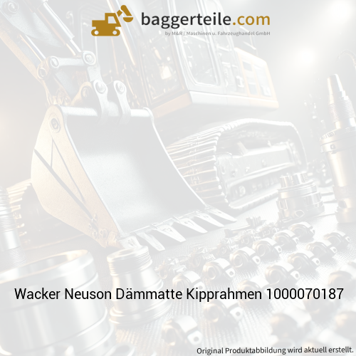 Wacker Neuson Dämmatte Kipprahmen 1000070187