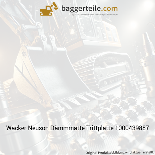 Wacker Neuson Dämmmatte Trittplatte 1000439887
