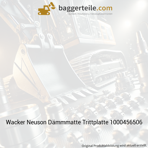 Wacker Neuson Dämmmatte Trittplatte 1000456506