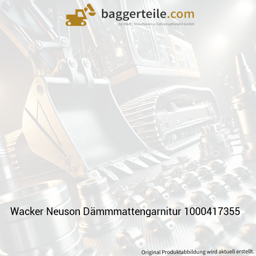Wacker Neuson Dämmmattengarnitur 1000417355