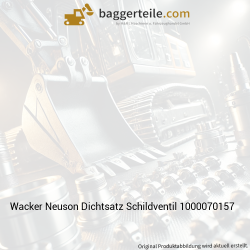 Wacker Neuson Dichtsatz Schildventil 1000070157