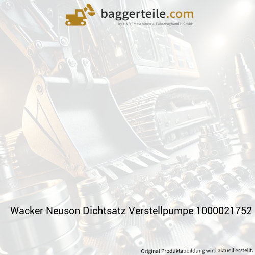 Wacker Neuson Dichtsatz Verstellpumpe 1000021752