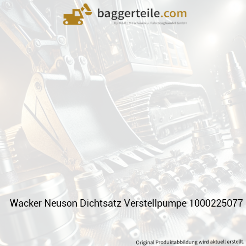 Wacker Neuson Dichtsatz Verstellpumpe 1000225077