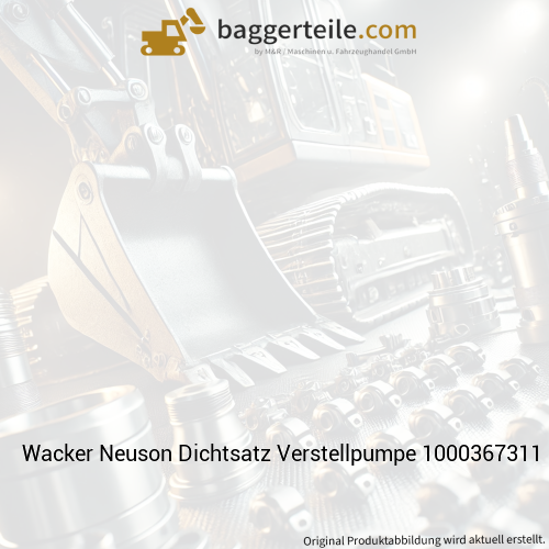 Wacker Neuson Dichtsatz Verstellpumpe 1000367311