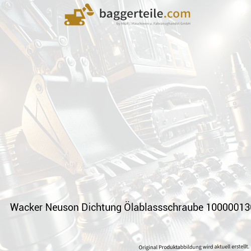 Wacker Neuson Dichtung Ölablassschraube 1000001306