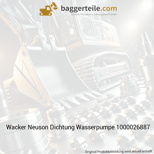 Wacker Neuson Dichtung Wasserpumpe 1000026887
