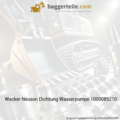 Wacker Neuson Dichtung Wasserpumpe 1000085210