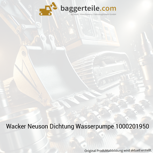 Wacker Neuson Dichtung Wasserpumpe 1000201950
