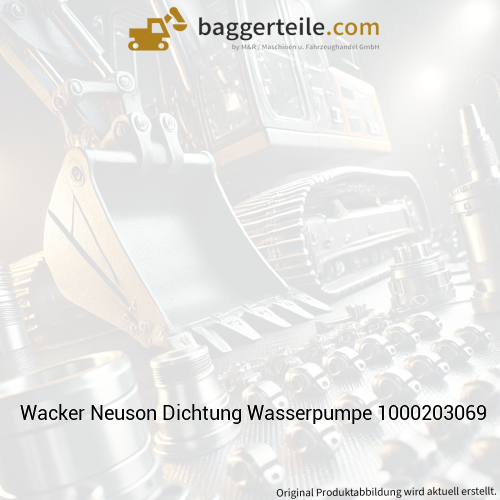Wacker Neuson Dichtung Wasserpumpe 1000203069