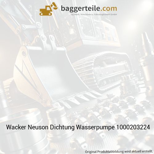 Wacker Neuson Dichtung Wasserpumpe 1000203224