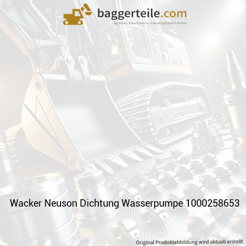 Wacker Neuson Dichtung Wasserpumpe 1000258653