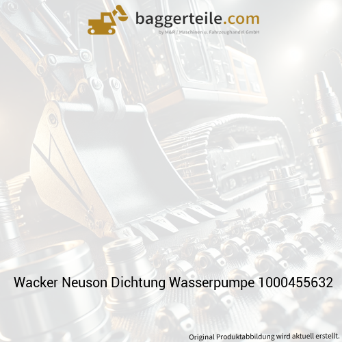 Wacker Neuson Dichtung Wasserpumpe 1000455632