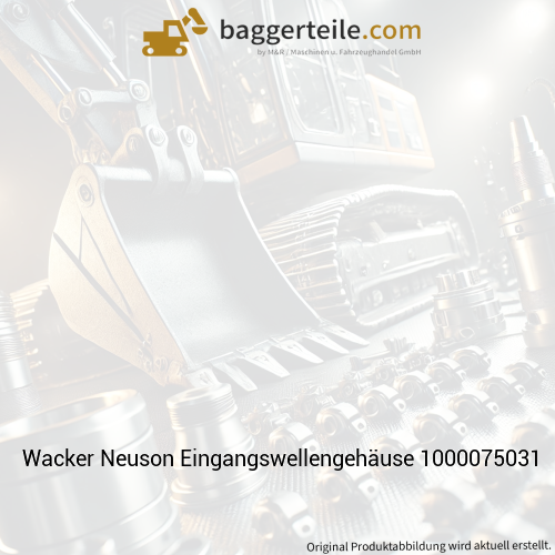 Wacker Neuson Eingangswellengehäuse 1000075031