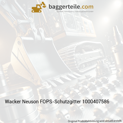 Wacker Neuson FOPS-Schutzgitter 1000407586