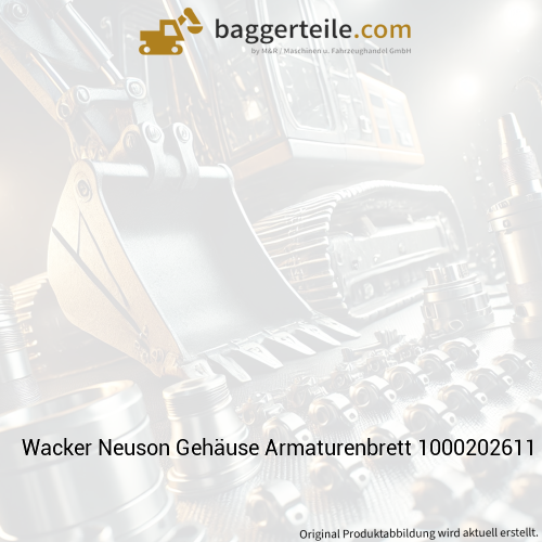 Wacker Neuson Gehäuse Armaturenbrett 1000202611