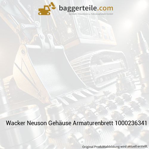 Wacker Neuson Gehäuse Armaturenbrett 1000236341