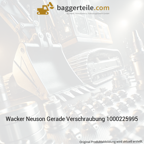 Wacker Neuson Gerade Verschraubung 1000225995