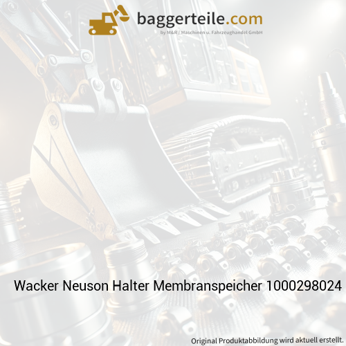 Wacker Neuson Halter Membranspeicher 1000298024