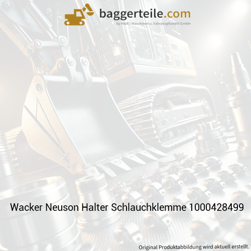 Wacker Neuson Halter Schlauchklemme 1000428499