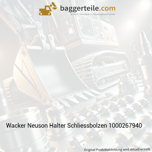 Wacker Neuson Halter Schliessbolzen 1000267940