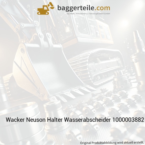 Wacker Neuson Halter Wasserabscheider 1000003882