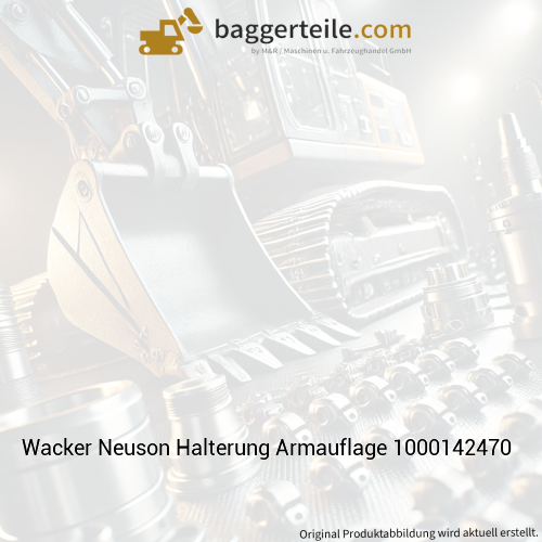 Wacker Neuson Halterung Armauflage 1000142470