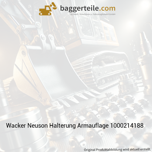 Wacker Neuson Halterung Armauflage 1000214188