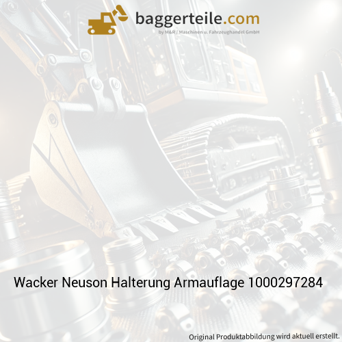 Wacker Neuson Halterung Armauflage 1000297284