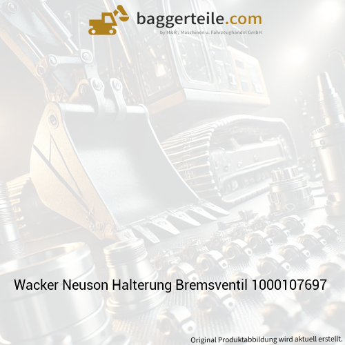 Wacker Neuson Halterung Bremsventil 1000107697