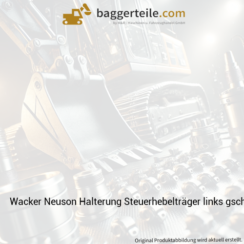 Wacker Neuson Halterung Steuerhebelträger links gschw. 1000166032
