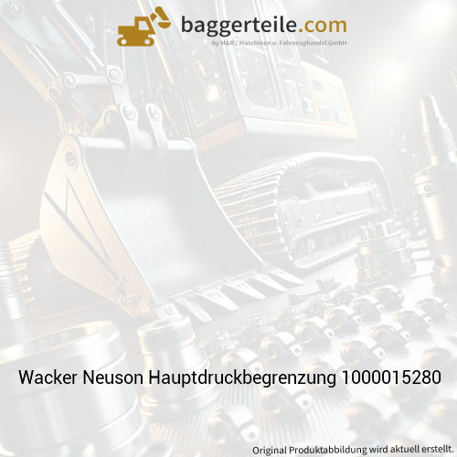 Wacker Neuson Hauptdruckbegrenzung 1000015280