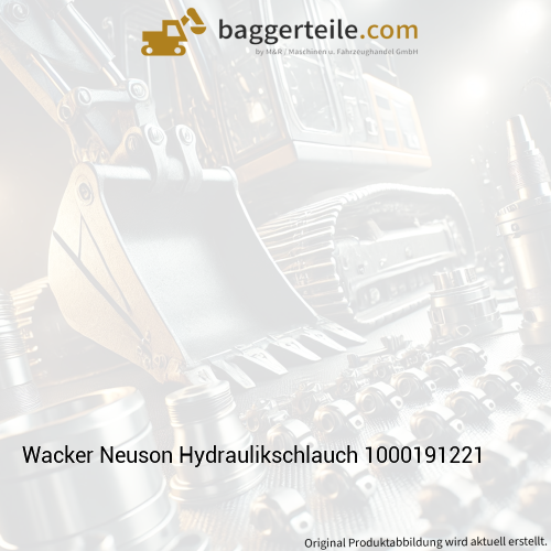 Wacker Neuson Hydraulikschlauch 1000191221