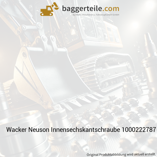 Wacker Neuson Innensechskantschraube 1000222787