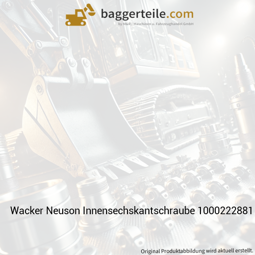 Wacker Neuson Innensechskantschraube 1000222881