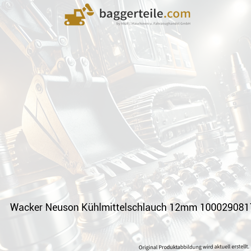 Wacker Neuson Kühlmittelschlauch 12mm 1000290817