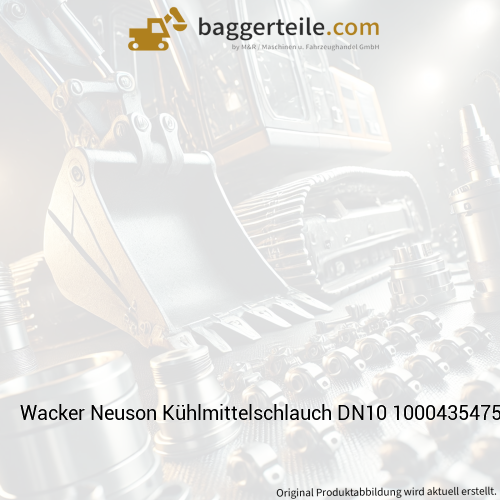 Wacker Neuson Kühlmittelschlauch DN10 1000435475
