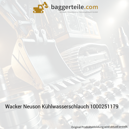 Wacker Neuson Kühlwasserschlauch 1000251179