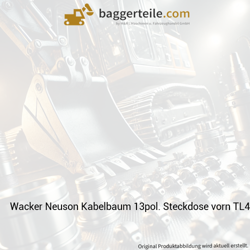 Wacker Neuson Kabelbaum 13pol. Steckdose vorn TL48-2 1000365077