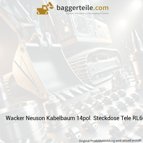 Wacker Neuson Kabelbaum 14pol. Steckdose Tele RL60T4F 1000365952