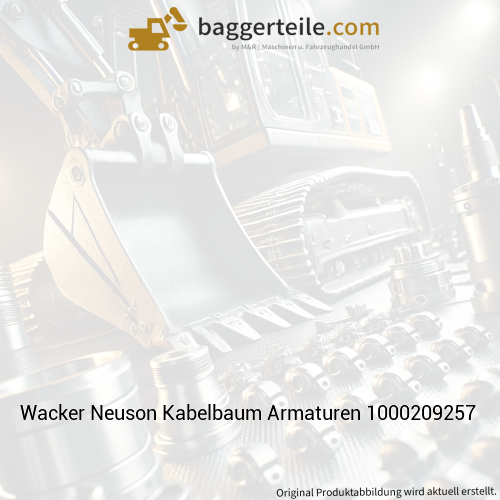 Wacker Neuson Kabelbaum Armaturen 1000209257