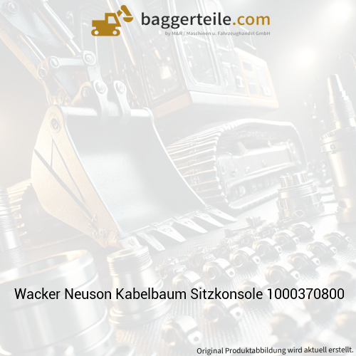 Wacker Neuson Kabelbaum Sitzkonsole 1000370800